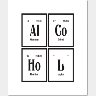 Alcohol | Periodic Table of Elements Posters and Art